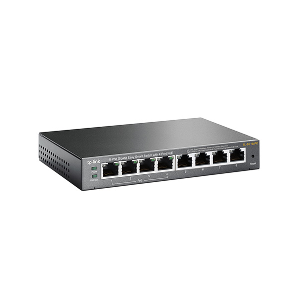 Switch TP-Link Easy Smart TL-SG108PE 8 cổng Gigabit với 4 cổng PoE