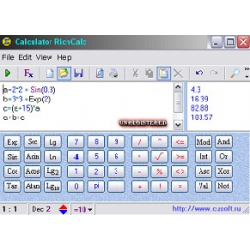 Программируемый калькулятор RichCalc