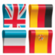 Набор интерактивных учебников по английскому, немецкому, французскому и испанскому языкам