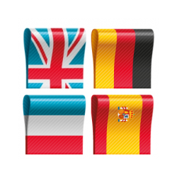 Набор интерактивных учебников по английскому, немецкому, французскому и испанскому языкам
