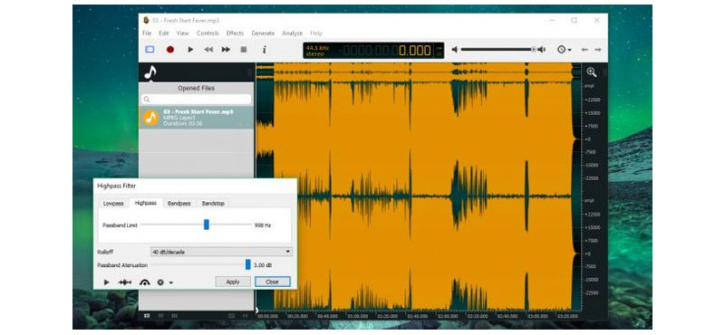 8 phần mềm chỉnh sửa audio miễn phí