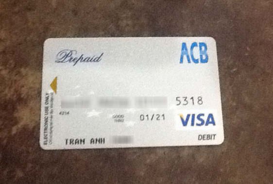 Mở thẻ Visa Prepaid