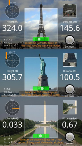 Sử dụng smartphone đo tốc độ, chiều cao, khoảng cách
